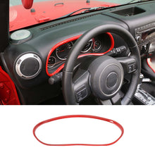 For 2011-2017 Jeep Wrangler JK JKU Dashboard Ring Trim Instrument Box Decor Cover RT-TCZ