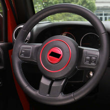 For Jeep wrangler 07-17/Grand Cherokee 11-13 /Patriot 11-16 2X Steering Wheel Central Ring Trim RT-TCZ