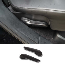 RT-TCZ 2x Rear Seat Adjustment Handle Decor Cover for Jeep Grand Cherokee 2011+