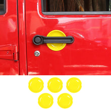 For 2007-2017 Jeep Wrangler JK JKU Door Handle Bowl Cover Trim RT-TCZ