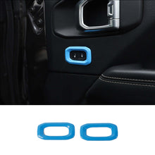 For 2018+ Jeep Wrangler JL JLU & 2020+ Gladiator JT Door Handle Lock Button Cover Trim RT-TCZ