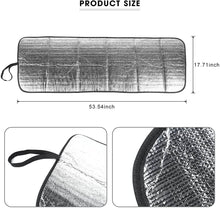 For 2018+ Jeep Wrangler JL JLU & Gladiator JT Front Window Windshield Shade Visor RT-TCZ