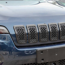 For 2019+ Jeep Cherokee Front Grille Inserts Cover Trim Kit RT-TCZ