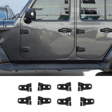 For 2018+ Jeep Wrangler JL JLU & Gladiator JT Door Hinge Covers Protector Decoration Trim Kits RT-TCZ