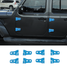 For 2018+ Jeep Wrangler JL JLU & Gladiator JT Door Hinge Covers Protector Decoration Trim Kits RT-TCZ