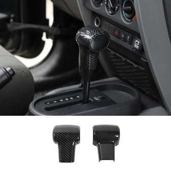 For 2007-2010 Jeep Wrangler JK JKU Gear Shift Shift Knob Cover Trim Decor RT-TCZ