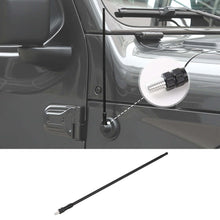 For 2007-2023 Jeep Wrangler JK JKU & Wrangler JL JLU JT 13 Inch Reflex Antenna Replacement Designed Optimized FM/AM RT-TCZ