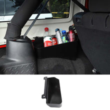 For 2007-2017 Jeep Wrangler JKU 4-Door Trunk Rear Cargo Storage Box Organizer, Compartment Box Bins, Black RT-TCZ