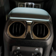 RT-TCZ Car Rear Air Conditioning Vent Cover Frame Trim for 2018+ Jeep Wrangler JL Gladiator JT Sahara Sport Rubicon