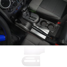 For 2007-2010 Jeep Wrangler JK Interior Center Gear Shift Box Panel Trim Bezels RT-TCZ