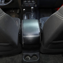 For 2011-2017 Jeep Wrangler JK Center Armrest Box Cover Leather Pad with Storage Bag RT-TCZ