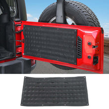 RT-TCZ Black Car Trunk Saddlebag Tool Organizer Tail Door Storage Bag For 2007+ Jeep Wrangler TJ JK JKU JL JLU