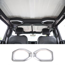 For 2018-2023 Jeep Wrangler JL JLU & Gladiator JT Top Roof Speaker Ring Trim Cover RT-TCZ
