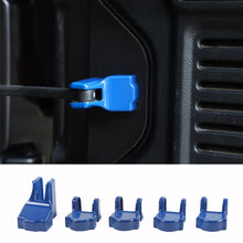 For 2018+ Jeep Wrangler JL JLU 5PCS Door Limited Stopper Protective Cover Trim RT-TCZ