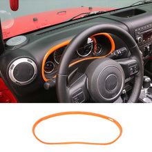 For 2011-2017 Jeep Wrangler JK JKU Dashboard Ring Trim Instrument Box Decor Cover RT-TCZ