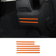 For 2018+ Jeep Wrangler JL 6PCS Rear Tail Trunk Cargo Cover Trim Decor RT-TCZ