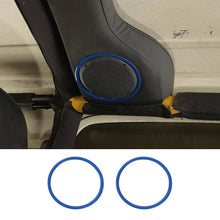 For 1997-2006 Jeep Wrangler TJ Interior Roof Speaker Horn Ring Cover Trim ABS RT-TCZ