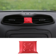 For 2016+ Jeep Renegade Central Air Outlet Vents Cover Trim Aluminum RT-TCZ