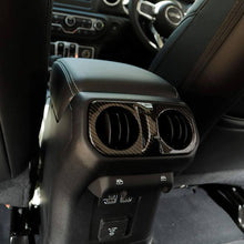 RT-TCZ Car Rear Air Conditioning Vent Cover Frame Trim for 2018+ Jeep Wrangler JL Gladiator JT Sahara Sport Rubicon