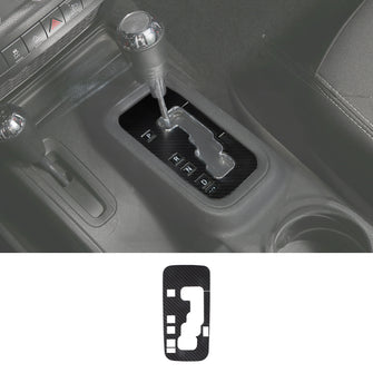 RT-TCZ Gear Shift Panel Cover Trim for Jeep Wrangler JK & Unlimited 2/4 Door 2011-2018 Aluminum Interior Accessories