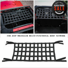 For Jeep Wrangler YJ TJ JK JL Multi-function Mesh Cargo Net Auto Roof Net Hammock RT-TCZ