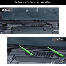 RT-TCZ Front & Rear Window Windshield Wiper Decor Cover Trim For Jeep Wrangler JL 2018+ Accessories