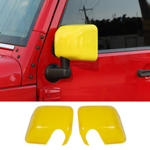 For 2007-2017 Jeep Wrangler JK JKU Side Rear View Mirror Cover Trim Frame RT-TCZ
