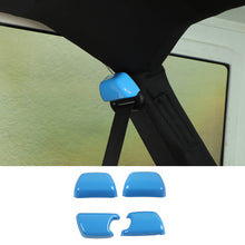 For 2007-2017 Jeep Wrangler JK Seat Safety Belt Buckle Trim ABS RT-TCZ