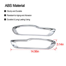 For 2014-2018 Jeep Cherokee Rear Bumper Fog lamp Light Cover Trim Decor Chrome RT-TCZ