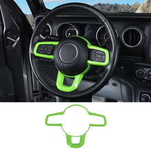 For 2018-2023 Jeep Wrangler JL JLU & Gladiator JT Car Steering Wheel Moulding Cover Trim Decor Frame RT-TCZ