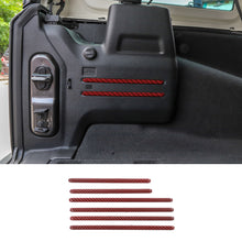 For 2018+ Jeep Wrangler JL 6PCS Rear Tail Trunk Cargo Cover Trim Decor RT-TCZ