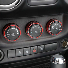 RT-TCZ Air Conditioner Switch Knob Trim Ring For Jeep Wrangler JK 11-17/Compass 10-16 Patriot/ 08-12 Liberty