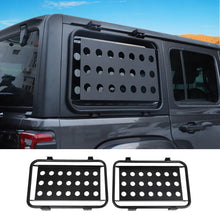 RT-TCZ 2pcs Exterior Rear Window Glass Armor Cover For Jeep Wrangler JL 18+ Accessories