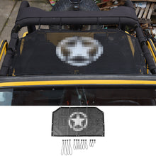 For 1997-2006 Jeep Wrangler TJ Black Sunshade Mesh Bikini Top Cover UV Blocker RT-TCZ