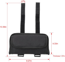 For Jeep Wrangler CJ YJ TJ JK JKU JL JLU & Gladiator JT Roll Bar Sunglasses Holder Storage Bag RT-TCZ