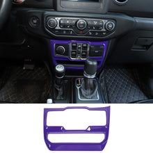 RT-TCZ for 2018+ Jeep Wrangler JL JLU Full Set Interior Decoration Cover Trim Frame Accessories Purple