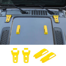 For 2018+ Jeep Wrangler JL JLU Gladiator JT Engine Hood Hinge & Hood Decoration Cover Trim RT-TCZ