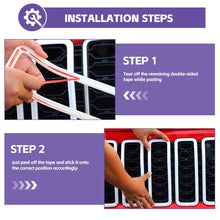 For 2024+ Jeep Wrangler JL & Gladiator JT Front Grille Inserts Guard Middle Mesh Decorative Ring Trim RT-TCZ