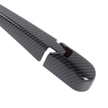 For 2018+ Jeep Wrangler JL JLU Carbon Fiber Rear Window Windshield Wiper Blade Trim Cover RT-TCZ