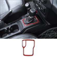 For 2018+ Jeep Wrangler JL JLU & Gladiator JT Gear Shift Panel Trim Cover Frame ABS RT-TCZ