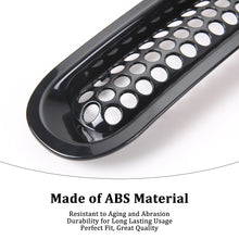 For 2007-2017 Jeep Wrangler JK JKU Clip-in Front Grille Mesh Inserts Trim RT-TCZ