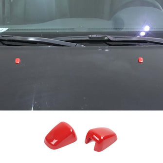 For Jeep Cherokee/Grand Cherokee 2011+ Hood Wiper Water Spray Nozzle Cover Trim RT-TCZ