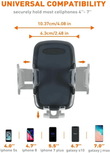 For 2018-2023 Jeep Wrangler JL & Gladiator JT Cell Phone Mount Holder Black RT-TCZ