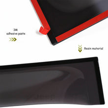 For 2018+ Jeep Wrangler JL Side Window Visors Rain Shield Guards RT-TCZ