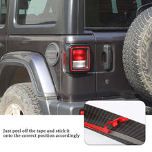 For 2018+ Jeep Wrangler JL JLU  4 x Tail Lamp Bezel Guard Cover Protector Trim (Applicable halogen lamps) RT-TCZ