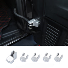 For 2018+ Jeep Wrangler JL JLU 5PCS Door Limited Stopper Protective Cover Trim RT-TCZ