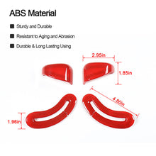 For 2014+ Jeep Cherokee Seat Belt Buckle Adjust Cover Trim ABS RT-TCZ