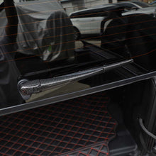 For 2018+ Jeep Wrangler JL JLU Carbon Fiber Rear Window Windshield Wiper Blade Trim Cover RT-TCZ