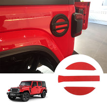 For 2018+ Jeep Wrangler JL JLU 3X Fuel Tank Cap Decor Cover Trim Aluminum RT-TCZ