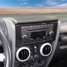 For 2007-2010 Jeep Wrangler JK JKU Radio CD Screen Frame Cover Trim RT-TCZ